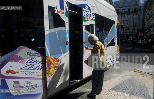 PORTOGALLO, LISBONA : PRACA DO ROSSIO  @ 2002 Graziano Arici/Rosebud2  / GEO