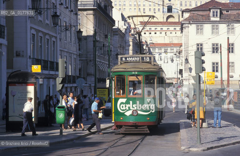 PORTOGALLO, LISBONA : PRACA DO ROSSIO  @ 2002 Graziano Arici/Rosebud2  / GEO