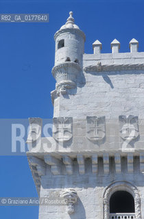 PORTOGALLO, LISBONA :LA TORRE DE BELEM  @ 2002 Graziano Arici/Rosebud2  / GEO
