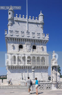 PORTOGALLO, LISBONA :LA TORRE DE BELEM  @ 2002 Graziano Arici/Rosebud2  / GEO