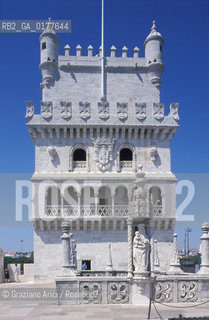 PORTOGALLO, LISBONA :LA TORRE DE BELEM  @ 2002 Graziano Arici/Rosebud2  / GEO