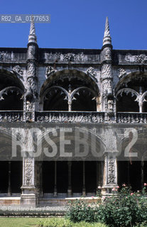 PORTOGALLO, LISBONA : MOSTEIRO DOS JERONIMOS - FREGIO   @ 2002 Graziano Arici/Rosebud2  / GEO