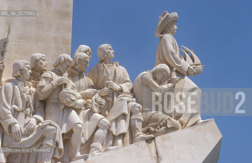 PORTOGALLO, LISBONA : MONUMENTO ALLE SCOPERTE GEOGRAFICHE   @ 2002 Graziano Arici/Rosebud2  / GEO