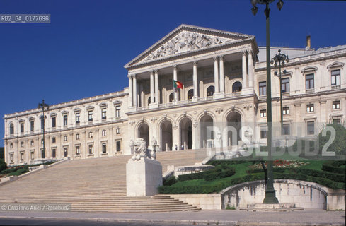 PORTOGALLO, LISBONA : IL PARLAMENTO - PALACIO DE SAO BENTO   @ 2002 Graziano Arici/Rosebud2  / GEO