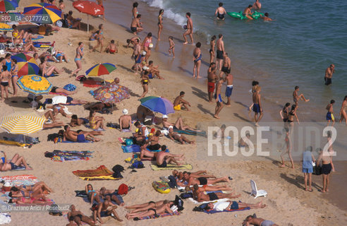 PORTOGALLO, (ALGARVE) ALBUFEIRA : SPIAGGIA     @ 2002 Graziano Arici/Rosebud2  / GEO
