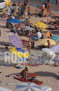 PORTOGALLO, (ALGARVE) ALBUFEIRA : SPIAGGIA     @ 2002 Graziano Arici/Rosebud2  / GEO