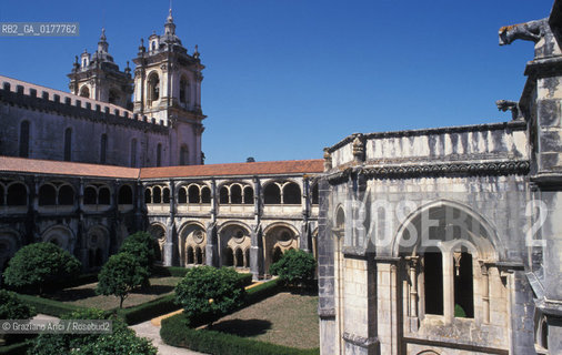 PORTOGALLO, (ESTREMADURA E RIBATEJO) CHIESA E MONASTERO DI ALCOBACA     @ 2002 Graziano Arici/Rosebud2  / GEO