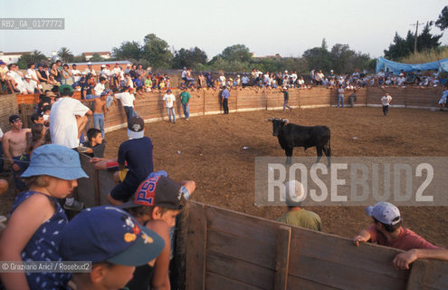 PORTOGALLO, (ALENTEJO) CORRIDA DI VILLAGGIO     @ 2002 Graziano Arici/Rosebud2  / GEO