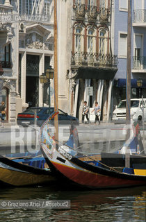 PORTOGALLO, (LE BEIRAS) AVEIRO : BARCHE DA PESCA     @ 2002 Graziano Arici/Rosebud2  / GEO