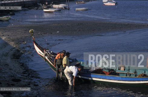 PORTOGALLO, (LE BEIRAS) RIA DE AVEIRO : BARCHE DA PESCA     @ 2002 Graziano Arici/Rosebud2  / GEO