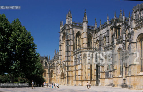 PORTOGALLO, (ESTREMADURA E RIBATEJO) BATALHA : CHIESA E MONASTERO DI SANTA MARIA DA VITORIA     @ 2002 Graziano Arici/Rosebud2  / GEO