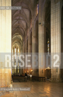 PORTOGALLO, (ESTREMADURA E RIBATEJO) BATALHA : CHIESA E MONASTERO DI SANTA MARIA DA VITORIA     @ 2002 Graziano Arici/Rosebud2  / GEO