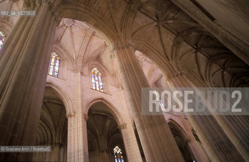 PORTOGALLO, (ESTREMADURA E RIBATEJO) BATALHA : CHIESA E MONASTERO DI SANTA MARIA DA VITORIA -  @ 2002 Graziano Arici/Rosebud2  / GEO