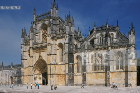 PORTOGALLO, (ESTREMADURA E RIBATEJO) BATALHA : CHIESA E MONASTERO DI SANTA MARIA DA VITORIA -      @ 2002 Graziano Arici/Rosebud2  / GEO