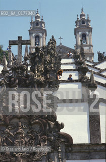 PORTOGALLO, (MINHO) BRAGA : IL SANTUARIO DI BOM JESUS DO MONTE -   @ 2002 Graziano Arici/Rosebud2 / SCALA / GEO