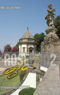 PORTOGALLO, (MINHO) BRAGA : IL SANTUARIO DI BOM JESUS DO MONTE -   @ 2002 Graziano Arici/Rosebud2 / SCALA / GEO