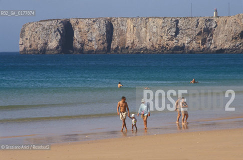 PORTOGALLO, (ALGARVE) CABO DE SAO VICENTE     @ 2002 Graziano Arici/Rosebud2 / CAPO / SPIAGGIA / GEO