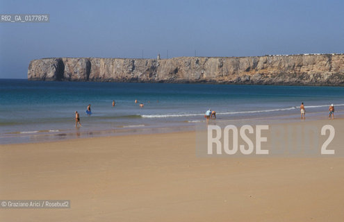PORTOGALLO, (ALGARVE) CABO DE SAO VICENTE     @ 2002 Graziano Arici/Rosebud2 / CAPO / SPIAGGIA / GEO
