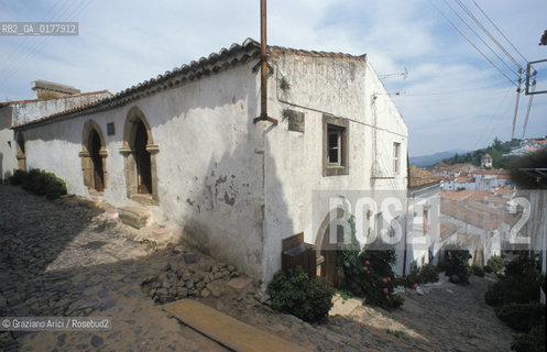 PORTOGALLO, (ALENTEJO) CASTELO DE VIDE : LA SINAGOGA DELLA JUDARIA    @ 2002 Graziano Arici/Rosebud2 /  EBREI / GEO