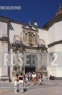 PORTOGALLO, (LE BEIRAS) COIMBRA :LUNIVERSITA - LA PORTA FERREA   @ 2002 Graziano Arici/Rosebud2  / GEO