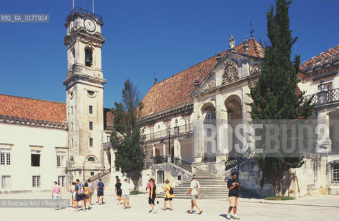 PORTOGALLO, (LE BEIRAS) COIMBRA :LUNIVERSITA   @ 2002 Graziano Arici/Rosebud2  / GEO