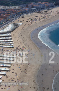 PORTOGALLO, (RIBETEJO) NAZARE : LA SPIAGGIA    @ 2002 Graziano Arici/Rosebud2  / GEO