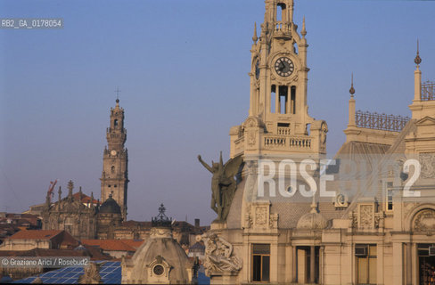PORTOGALLO, (DOURO) PORTO : SKYLINE DELLA  CITTA   @ 2002 Graziano Arici/Rosebud2  / GEO