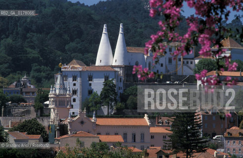 PORTOGALLO, (LISBONA) SINTRA : PANORAMA CON IL PALACIO NACIONAL   @ 2002 Graziano Arici/Rosebud2  / GEO