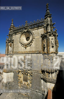 PORTOGALLO, (ESTREMADURA) TOMAR :  CONVENTO DO CRISTO   @ 2002 Graziano Arici/Rosebud2 / TEMPLARI  / GEO