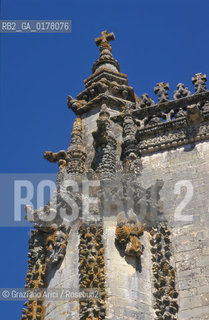 PORTOGALLO, (ESTREMADURA) TOMAR :  CONVENTO DO CRISTO   @ 2002 Graziano Arici/Rosebud2 / TEMPLARI  / GEO