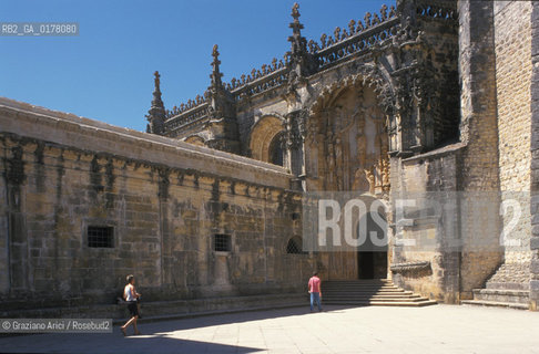 PORTOGALLO, (ESTREMADURA) TOMAR :  CONVENTO DO CRISTO   @ 2002 Graziano Arici/Rosebud2 / TEMPLARI  / GEO