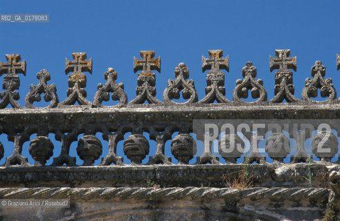 PORTOGALLO, (ESTREMADURA) TOMAR :  CONVENTO DO CRISTO   @ 2002 Graziano Arici/Rosebud2 / TEMPLARI  / GEO