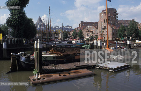 OLANDA , ROTTERDAM : OUDE HAVEN - IL VECCHIO PORTO - .© 2002 Graziano Arici/Rosebud2 / GEO