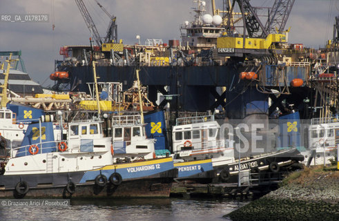 OLANDA , ROTTERDAM : IL PORTO -   -  © 2002 Graziano Arici/Rosebud2 / NAVE / GEO