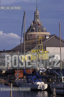 OLANDA , (NOORD-HOLLAND) ENKHUIZEN : IL PORTO  -  © 2002 Graziano Arici/Rosebud2  / GEO