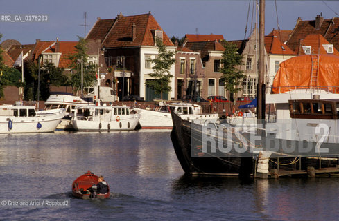 OLANDA , (NOORD-HOLLAND) ENKHUIZEN : IL PORTO  -  © 2002 Graziano Arici/Rosebud2  / GEO