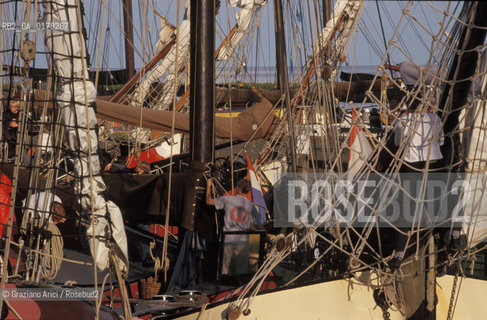 OLANDA , (NOORD-HOLLAND) ENKHUIZEN : IL PORTO  -  © 2002 Graziano Arici/Rosebud2 / NAVE / GEO