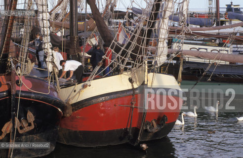 OLANDA , (NOORD-HOLLAND) ENKHUIZEN : IL PORTO  -  © 2002 Graziano Arici/Rosebud2 / NAVE / GEO