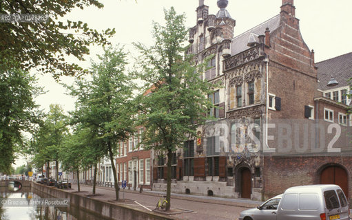 OLANDA , (ZUID-HOLLAND) DELFT : CANALE   -  © 2002 Graziano Arici/Rosebud2  / GEO