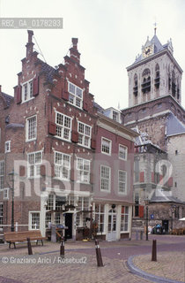 OLANDA , (ZUID-HOLLAND) DELFT : CASE DEL CENTRO -  © 2002 Graziano Arici/Rosebud2  / GEO