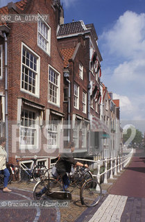 OLANDA , (ZUID-HOLLAND) DELFT : CASE DEL CENTRO  -  © 2002 Graziano Arici/Rosebud2  / GEO