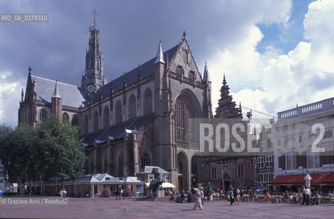 OLANDA , (NOORD-HOLLAND) HAARLEM : LA GROTE KERK  -  © 2002 Graziano Arici/Rosebud2  / GEO