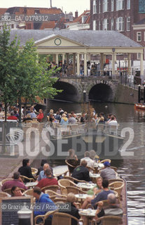 OLANDA , (ZUID-HOLLAND) LEIDA : IL NIEUWE RIJN  -  © 2002 Graziano Arici/Rosebud2  / GEO