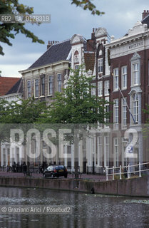 OLANDA , (ZUID-HOLLAND) LEIDA : UN CANALE  -  © 2002 Graziano Arici/Rosebud2  / GEO