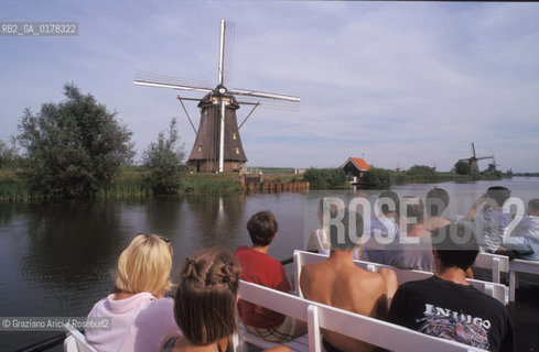 OLANDA , (ZUID-HOLLAND) I MULINI DI KINDERIJK   -  © 2002 Graziano Arici/Rosebud2 / MULINO / GEO