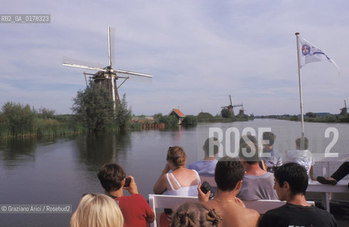 OLANDA , (ZUID-HOLLAND) I MULINI DI KINDERIJK   -  © 2002 Graziano Arici/Rosebud2 / MULINO / GEO