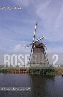 OLANDA , (ZUID-HOLLAND) I MULINI DI KINDERIJK   -  © 2002 Graziano Arici/Rosebud2 / MULINO / GEO