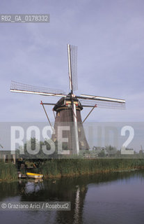 OLANDA , (ZUID-HOLLAND) I MULINI DI KINDERIJK   -  © 2002 Graziano Arici/Rosebud2 / MULINO / GEO