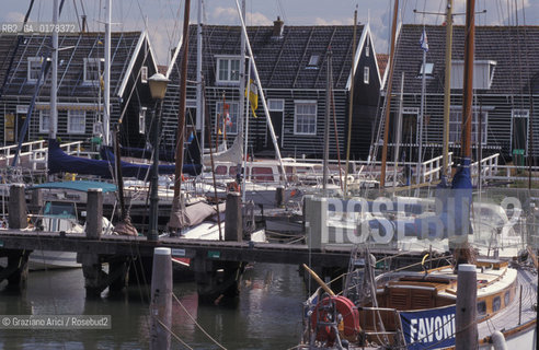 OLANDA , (NOORD-HOLLAND) MARKEN : IL PORTO   -  © 2002 Graziano Arici/Rosebud2 / GEO