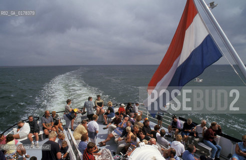 OLANDA , (ZEELAND) IN BATTELLO  SULLOOSTERSCHELDE   -  © 2002 Graziano Arici/Rosebud2 / GEO